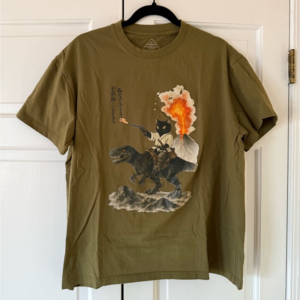 Olive Graphic T-Shirt